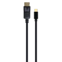 Cablu Video Cablexpert CCP-mDP2-6, MiniDP (M) - DisplayPort (M), 1,8m, Negru