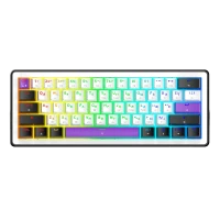 Клавиатура HATOR Hellyberry HK60, Проводное, Белый