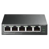 PoE коммутатор TP-LINK TL-SF1005LP, 4x IEEE 802.3af