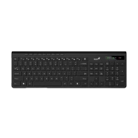 Клавиатура Genius SlimStar 7230, Беспроводное, Чёрный
