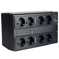 Источник бесперебойного питания PCM CUB-850E, Не в сети, 850VA, Башня Источник бесперебойного питания PCM CUB-850E, Не в сети, 850VA, Башня