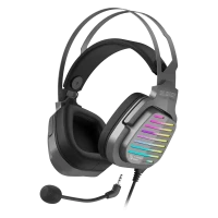Căști gaming Bloody G560, Cu fir, Gun Grey