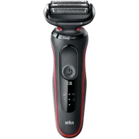 Электробритва мужская Braun Series 5, Черный/Красный
