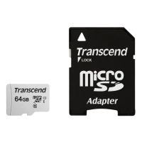 Карта памяти Transcend MicroSDXC Class 10, 64Гб (TS64GUSD300S-A) Карта памяти Transcend MicroSDXC Class 10, 64Гб (TS64GUSD300S-A)