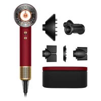 Uscător de păr Dyson Supersonic Nural HD16 Straight+Wavy, 1600W, Red Velvet | Gold