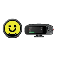 Microfon portabil pentru înregistrare vocală Insta360 Mic Pro (1 TX + 1 RX), Fără fir, Negru