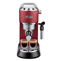 Cafetiera manuala DeLonghi Dedica Pump Espresso, 1300W, Roșu Cafetiera manuala DeLonghi Dedica Pump Espresso, 1300W, Roșu