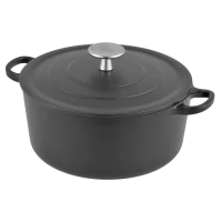 Кастрюля Royal Van Kampen en Begee Cast, 3,3л, 22см, Iron Black Кастрюля Royal Van Kampen en Begee Cast, 3,3л, 22см, Iron Black