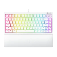 Клавиатура Razer BlackWidow V4 75%, Проводное, Белый