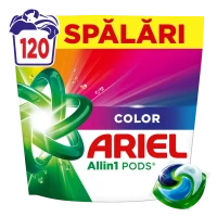 Detergent capsule pentru rufe Ariel Color 3 in 1 Pods, 120 spalari