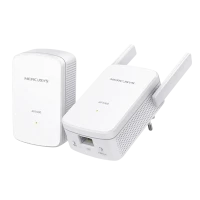Wi-Fi + Powerline adapter MERCUSYS MP510 KIT, AV1000, 1000 Mbps, Alb