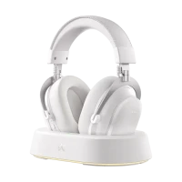 Căști gaming MCHOSE V9 Turbo Plus, Fără fir/Cu fir, Icy White