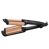Плойка BaByliss Deep Waver W2447E, Черный | Золотистый Плойка BaByliss Deep Waver W2447E, Черный | Золотистый