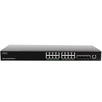 Comutator PoE Grandstream GWN7812P, 16x IEEE 802.3af/at Comutator PoE Grandstream GWN7812P, 16x IEEE 802.3af/at