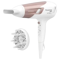 Фен Rowenta Studio Dry Glow CV5830F0, 2100 Вт, Белый | Розовый