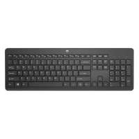 Клавиатура HP 230, Беспроводное, Чёрный