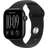 Apple Watch Series 12 GPS, 42mm Black Aluminium Case with Black Sport Band - M/L MJEC4 Apple Watch Series 12 GPS, 42mm Black Aluminium Case with Black Sport Band - M/L MJEC4