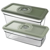 Set de recipiente vidate Electrolux EVFB1, Verde