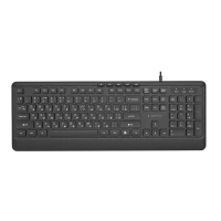 Клавиатура Gembird KB-MCH-05-CYRL, Проводное, Чёрный