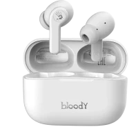 Căști gaming Bloody M30, Fără fir, Alb
