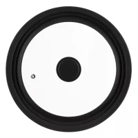 Крышка Ardesto Black Mars Smart AR2428UL, 28см, Черный | Прозрачный Крышка Ardesto Black Mars Smart AR2428UL, 28см, Черный | Прозрачный