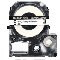 Epson LK-3WBN, 9mm x 9m Epson LK-3WBN, 9mm x 9m