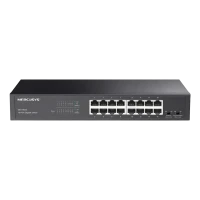Switch de rețea MERCUSYS MS116GS, 16x 10/100/1000 Mbps