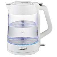 Электрочайник OZON EKC-1705A-GS, Белый Электрочайник OZON EKC-1705A-GS, Белый