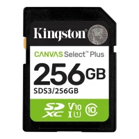 Card de Memorie Kingston Canvas Select Plus, 256GB (SDS3/256GB) Card de Memorie Kingston Canvas Select Plus, 256GB (SDS3/256GB)