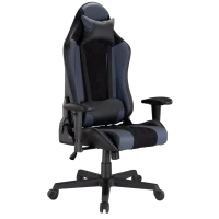 Scaun Gaming Lumi CH09-1, PU Piele, Negru | Albastru Scaun Gaming Lumi CH09-1, PU Piele, Negru | Albastru