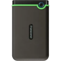 Внешний портативный жесткий диск Transcend StoreJet 25M3C, 2 ТБ, Iron Gray (TS2TSJ25M3C)