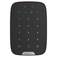 Tastatură tactilă fără fir Ajax KeyPad Plus, Negru