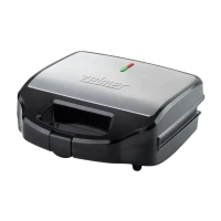 Aparat pentru sandwich Zelmer ZSM7900, Negru | Oțel inoxidabil