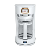 Cafetieră cu picurare MUSE MS-220 W, 1000W, Alb