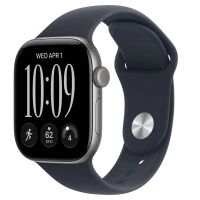 Apple Watch Series 12 GPS, 42mm Space Grey Aluminium Case with Navy Blue Sport Band - M/L MJE94 Apple Watch Series 12 GPS, 42mm Space Grey Aluminium Case with Navy Blue Sport Band - M/L MJE94