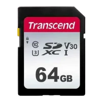 Карта памяти Transcend SDXC Class 10, 64Гб (TS64GSDC300S) Карта памяти Transcend SDXC Class 10, 64Гб (TS64GSDC300S)