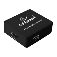 Convertor Video/Audio Cablexpert DSC-HDMI-VGA-001, - VGA D-Sub + 3.5 mm Jack, Negru Convertor Video/Audio Cablexpert DSC-HDMI-VGA-001, - VGA D-Sub + 3.5 mm Jack, Negru