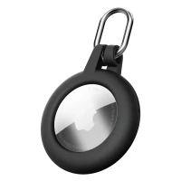 Husă pentru Airtag Cellularline AIRTAGSOFTSHELLK, Negru