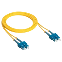 Patch cord APC Electronic FO-P010, 5m, Galben