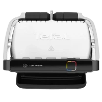 Grătar electric Tefal OptiGrill Elite, 2000W, Argintiu