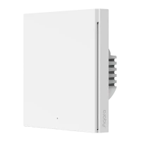 Întrerupător inteligent AQARA Smart Wall Switch H1, Alb Întrerupător inteligent AQARA Smart Wall Switch H1, Alb
