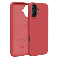 Husă Etteri Silicone Mag pentru Apple iPhone 16, Raspberry