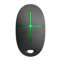 Buton de urgență Ajax SpaceControl, Negru