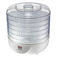 Deshidrator de fructe Gorenje FDK24DW, Alb