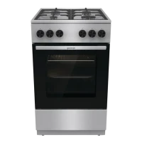 Gas/gas cooker Gorenje GG5A11XF