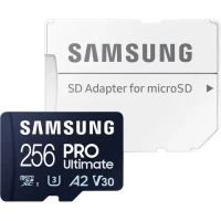 Карта памяти Samsung PRO Ultimate MicroSD, 256Гб (MB-MY256SA/WW) Карта памяти Samsung PRO Ultimate MicroSD, 256Гб (MB-MY256SA/WW)