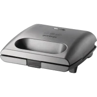 Aparat pentru sandwich multifunctional Gorenje SM703GCG, Argintiu Aparat pentru sandwich multifunctional Gorenje SM703GCG, Argintiu