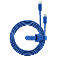 Кабель для зарядки и синхронизации Cellularline Satellite MFI, USB Type-C/Lightning, 1м, Синий