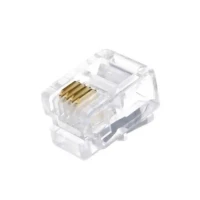 Plug RJ-12, MP-6P4C modular plug (3u