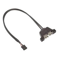 Cablu ASRock DESKMINI 2X USB 2.0, Negru